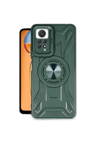 Newface Xiaomi Redmi Note 12 Pro 4g Kılıf Lincoln Silikon - Koyu Yeşil Belirtilmemiş