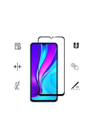 Nourthkiingdom Galaxy M32 Uyumlu Kenarları Kırılmaya Dayanıklı Cam Ekran Koruyucu