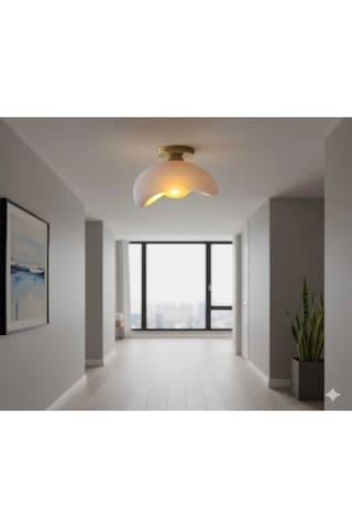 Salon , Oturma Odası İçin Modern , Sanatsal Dekoratif Avize Beyaz
