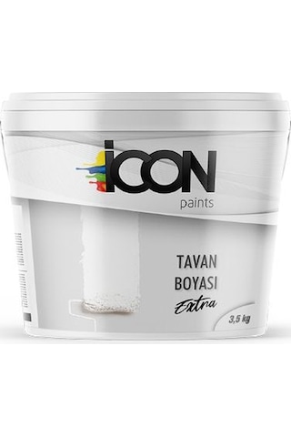 İcon Tavan Boyası Extra 3.5 KG.