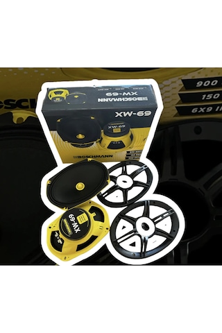 Boschmann Xw-69-900wmax-150w Rms-6''x9''-oval Midrange Hoparlör-2