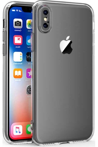 Apple Uyumlu iPhone XS Max 6.5 Kılıf Kamera Korumalı Süper Silikon Kapak Renksiz