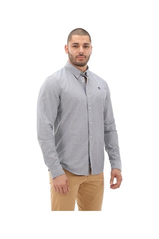 Timberland B0a6gpnb681-r Oxford Shirt Erkek G& Ouml Mlek Gri-2810 Gri