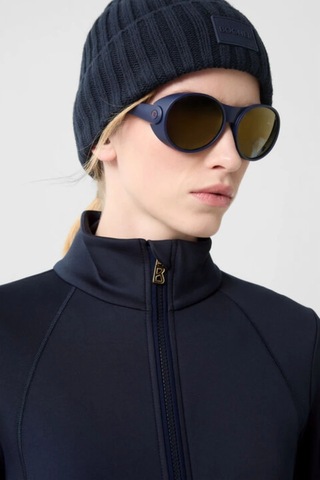 Bogner Aneska Midlayer Hızlı Kuruyan Lüks Tasarım Kayak Kadın Ceket, Lacivert Kayak Montu