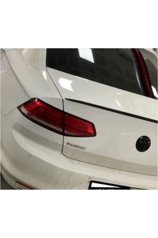 Spoiler Volkswagen Passat B8 - B8.5 Bagaj Üzeri Çıta -pianoblack -siyah + Çift Taraflı Bantlı-115 Cm