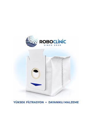 Ecovacs Deebot T30 Pro Omni Robot Süpürge Uyumlu Yedek Parça, Toz Torbası 4 Adet