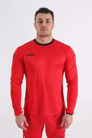 Diadora Elite Futbol Kaleci Forma Tek Üst Kırmızı