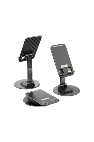 Concord Ch122 Masaüstü Metal Telefon Tablet Tutucu Siyah