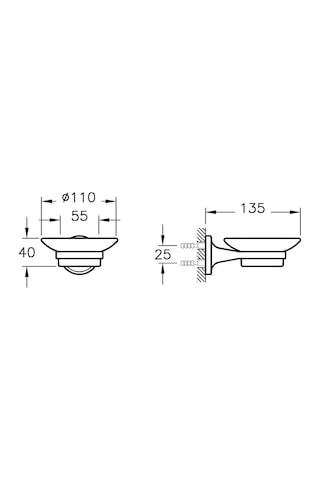A44941 Artema Marin Sabunluk, Krom