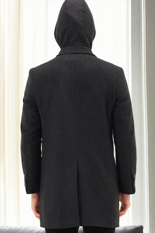 Plt9371 Dewberry Erkek Palto-diagonal Antrasıt Diagonal Antrasıt