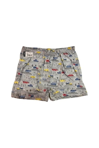Tutku 0254 Erkek Çocuk Empirme Desenli Boxer 6 Adet