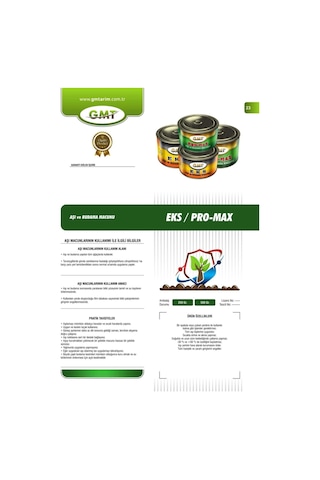 Gmt Pro-max Aşı Ve Budama Macunu 500 Gr Soğuk Kullanım