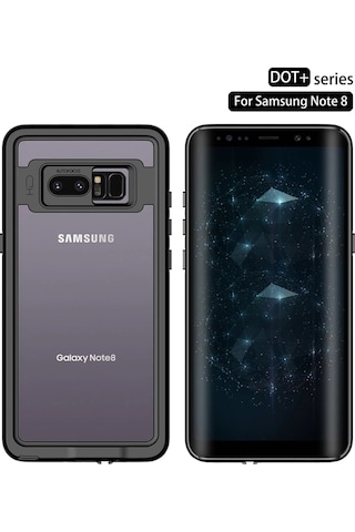 Samsung Uyumlu Galaxy Note 8 Kilif 360 Su Geçirmez 1-1 Silikon Kapak 392992797