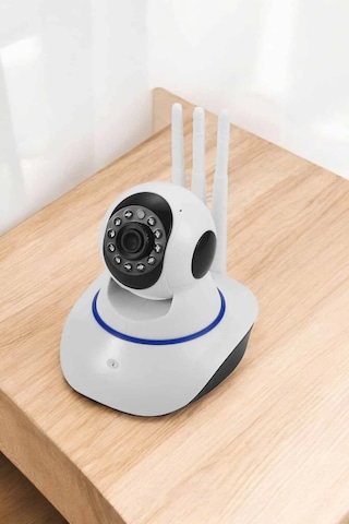 Buğz Wifi Kamera Ev Kamerası Gece Görüşlü Kablosuz Bebek Izleme Kamerası