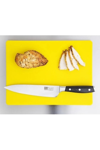 Türkay 60x40x2 Cm Polietilen Kesme Tahtası Kesim Levhası Sarı 4757