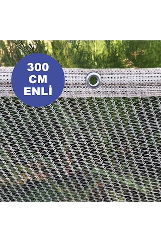 300 Cm Enli Kuş Filesi, Kedi Koruma Perdesi, Balkon Filesi (Uzun