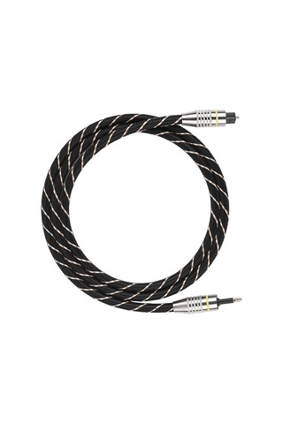 Lemestar Toslınk'dan 3.5mm Minieye'ye Fiber Optik Ses Kablosu 1m - Altın Kaplı, Dijital Gürültü Engeli, Yüksek Kaliteli Ses Transferi