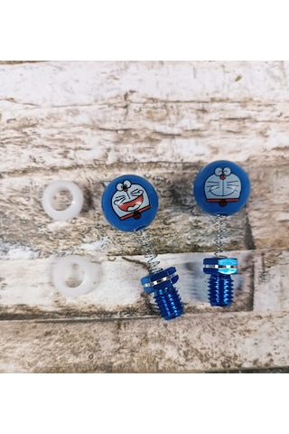 Cg Motosiklet Ayna Süsleme 10mm Düz Diş Doraemon