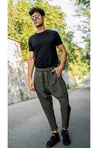 Baykim Sports Wears Modern Unisex Şalvar Pantolon Haki