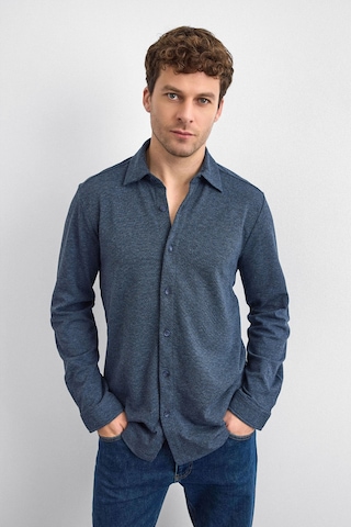 Back & Bond Erkek Gömlek B35w22011 119 Lacivert Lacivert