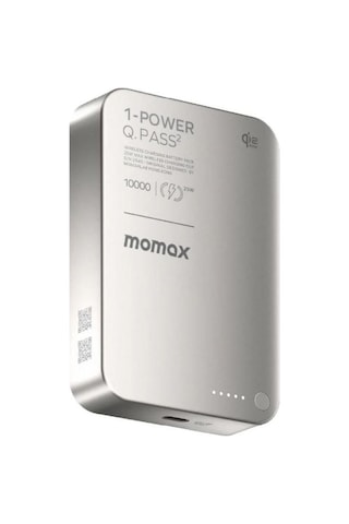 1-power S.pass2 10000mah Qi2 Magnetic Wireless Powerbank Titanyum 1-power S.pass2 10000mah Qi2 Magnetic Wireless Powerbank Titanyum
