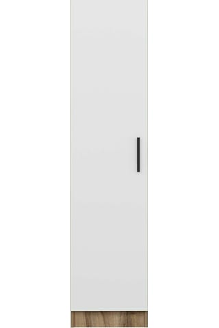 Minar Kale 1 Kapaklı Raflı Dolap Dore - Beyaz 210cm