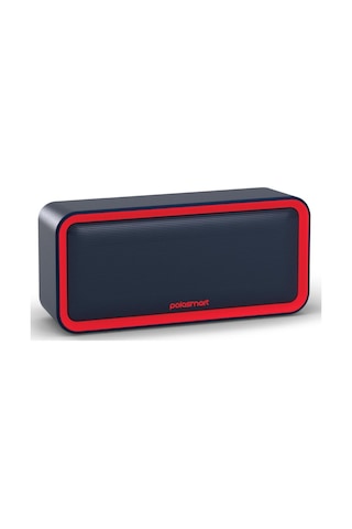 Polosmart Fs96 Şarjlı Kablosuz Bluetooth Dual Bağlantı Hoparlör Speaker Kırmızı