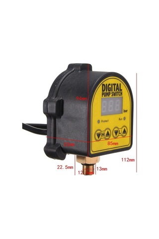 Joyjadehub Otomatik Dijital Su Pompası Hidrolik Basınç Kontrol Diğer