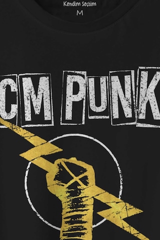Unisex T-shirt Best In The World Cm Punk Karma Dövüş Cmpunk Gym Spor Siyah Baskılı Tişört 001