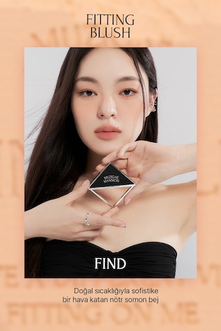 Ciltle Bütünleşen Ve Pürüzsüzleştiren, Yumuşak Dokulu Allık Muzıgae Mansıon Fitting Blush 05 Find 05 Find