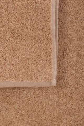2 Parça Kadın / Erkek Banyo Duş Hamam Havlu Seti 90x150 Cm %100 Pamuklu Kahverengi