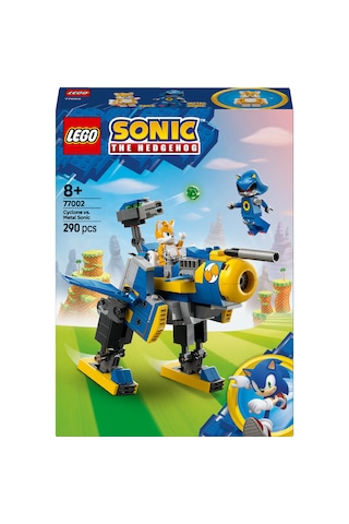 LEGO® Sonic the Hedgehog™ Cyclone, Metal Sonic’e Karşı 77002 -8 Yaş ve Üzeri Çocuklar için Koleksiyonluk Yaratıcı Oyuncak Yapım Seti(290P)