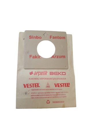 Fantom 4 Çeker Dc 4300 Elektrikli Süpürge 20 Ad Kağıt Toz Torbası
