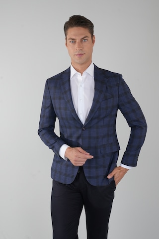 Bisse Platinum Comfort Fit Mono Yaka 6 Drop Çift Yırtmaçlı Lacivert Erkek Ceket Pck23y23108 D39 Lacivert