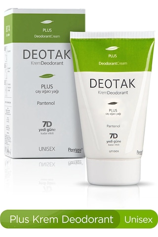 Deotak Krem Deodorant 35ml Plus Çay Ağaçı Yağı 4 Lü Set