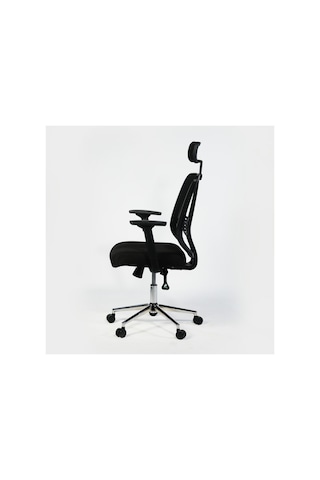 Hero Nefes Alan Fileli Çalışma Koltuğu Ergonomik Ofis Koltuğu Siyah