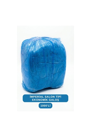 İmperial İşletmeler İçin Ayak Galoşu 1000'li Büyük Paket Mavi