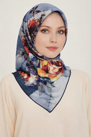 Aker Polyester Rayon Eşarp 7488769 Lacivert