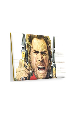 Cakasepetim Clint Eastwood Angry Ahşap Mdf Tablo