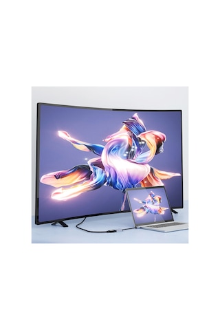 Type-c To Hdmı 4k 60hz Görüntü Aktarıcı Dönüştürücü, Alüminyum, Cs5265 V0302001
