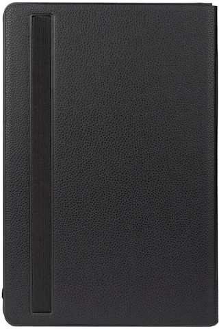 Samsung Galaxy Uyumlu Tab A9 X110 Kılıf Turn Seri 360 Derece Döner Stantlı Kılıf Kapaklı Kılıf Siyah