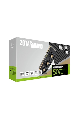 Zotac Geforce Rtx 5070 Tı Gamıng Solıd Core Oc 16gb Gddr7 256bit Dlss 4 Ekran Kartı