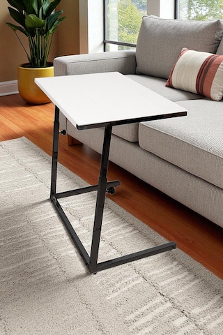 Yükseklik Ayarlı Oturma Odası Zigon Laptop Sehpası Masası