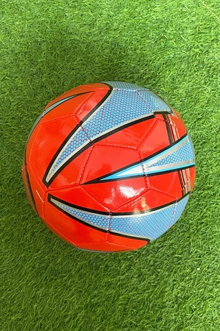 Futbol Topu Sert Zemin Halı Saha 5 Numara Kırmızıgrimavi