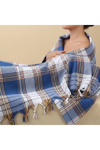 Karagöz Tekstil Geleneksel Peştemal, Gelin Hamamı, Otantik Peştamal 75x165 Cm Mavi 5 Adet Lacivert