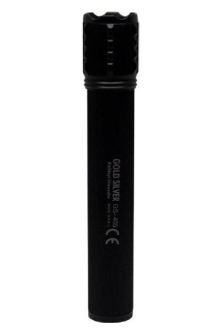 Gold Silver GS-405 10W Çelik Kasa Zoom Özellikli USB Şarjlı El Fe Siyah