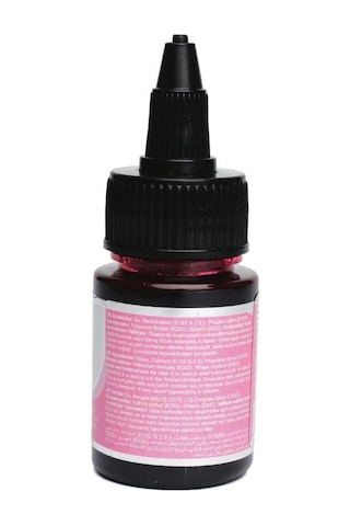 Su Bazlı Likit 25 Gr Pembe Gıda Boyası Pasta, Krem Şanti Ve Şeker Hamuru İçin Canlı Renk Boyası