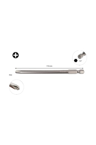Ceta Form Ph3 x 110 MM Ekstra Uzun Yıldız Bits Uç Cb1103