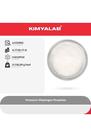 Potasyum Dihidrojen Fosfat Potassium Di-H.Phosphate 1 KG