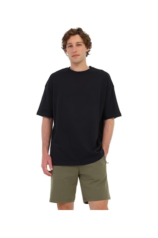 Kinetix Mb Oversıze 11bs201 6fx Siyah Erkek Kısa Kol T-shirt 000000000102121378